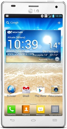 Смартфон LG Optimus 4X HD P880 White - Каневская